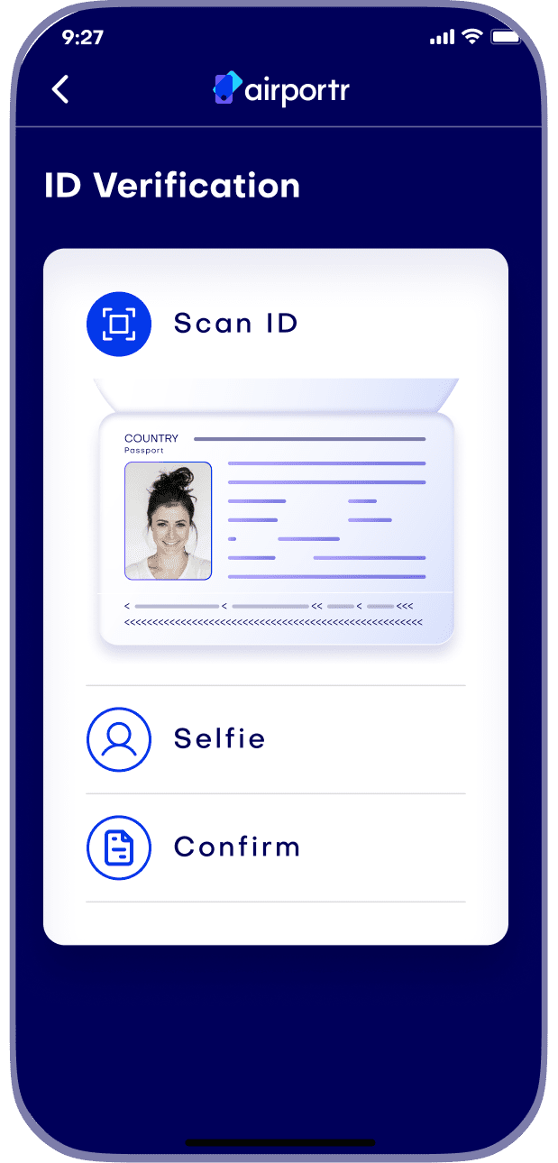 ID verification screen